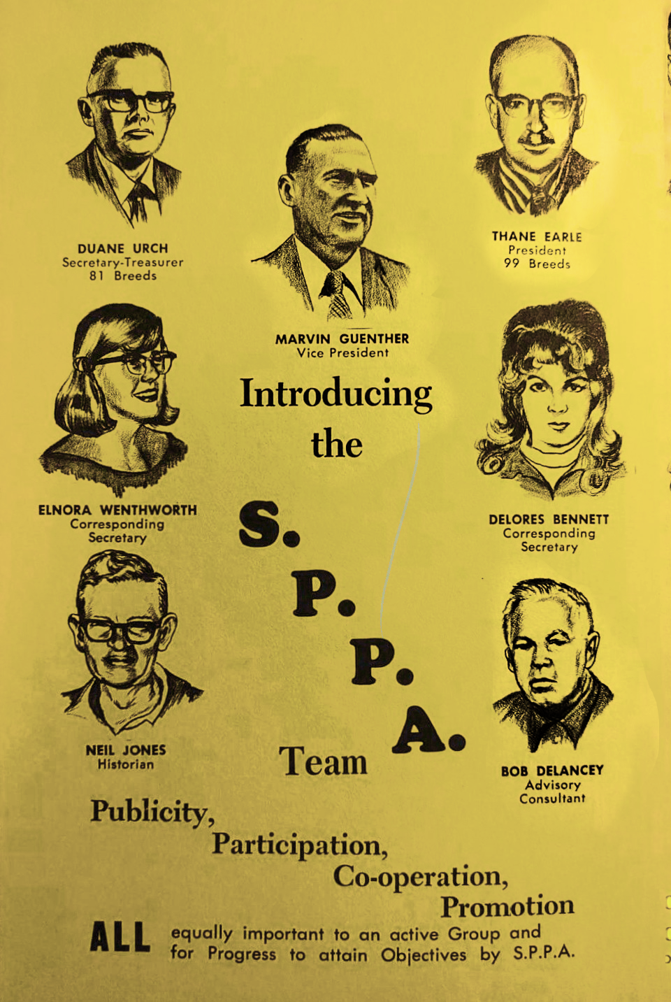 Some of our founders (from 1973 Directory)